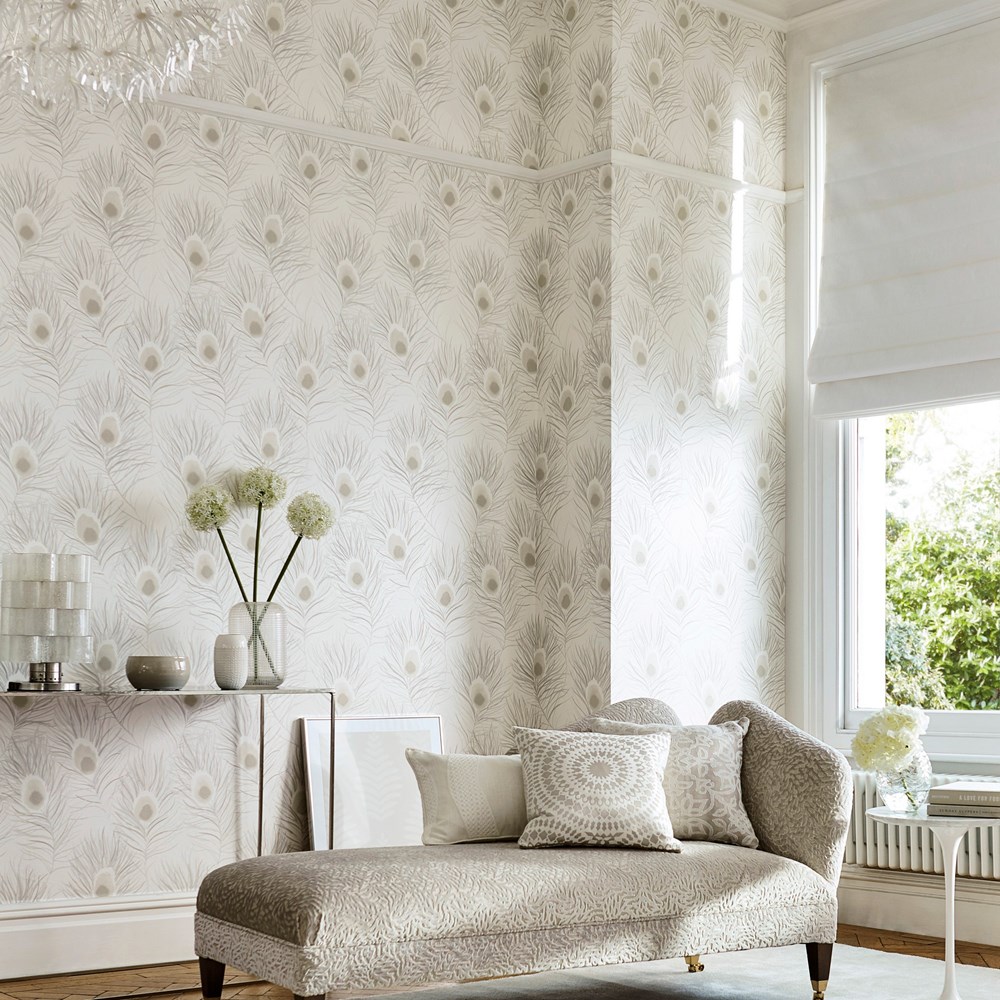 Orlena Wallpaper 111878 by Harlequin in Rose Gold Pearl